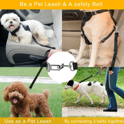 Pet Car Safety Seat Belt Leash